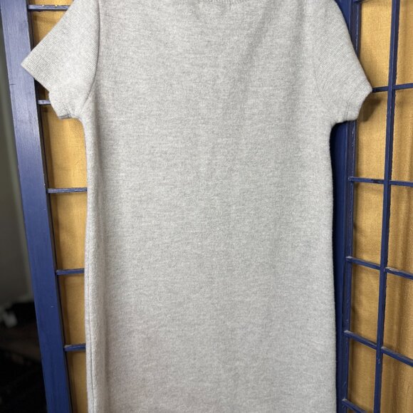 Copper Key Gray Knit Short Sleeve Sweater Dress Girls size M 8/10 - Picture 3 of 7